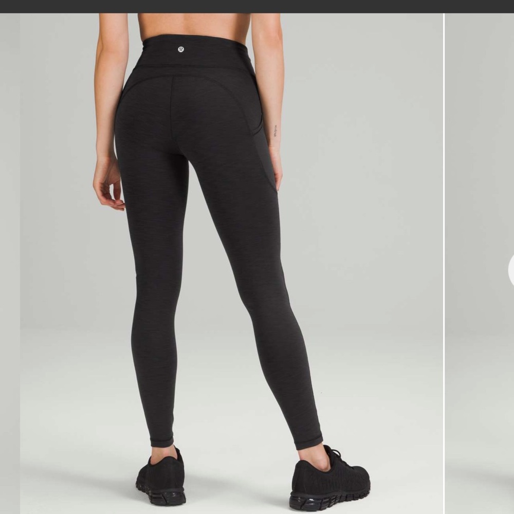 Lululemon Invigorate High-Rise Tight 28" Black size 2 - Picture 3 of 14